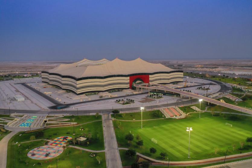 افتتاح استاد البيت في مستهل منافسات كأس العرب