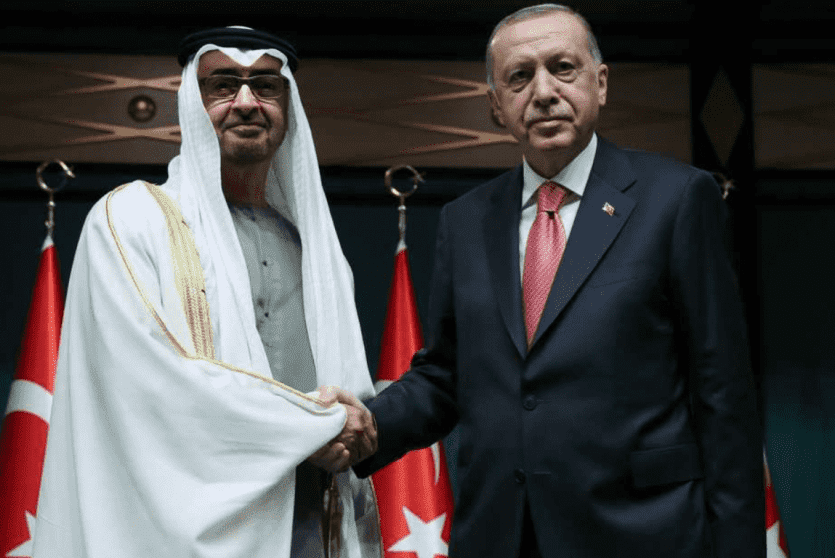 أردوغان ومحمد بن زايد