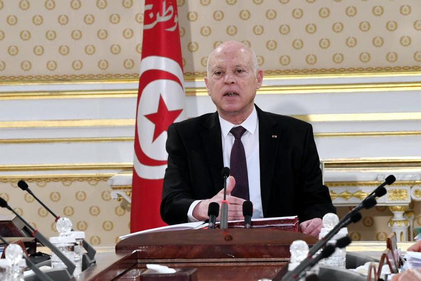  الرئيس التونسي قيس سعيّد