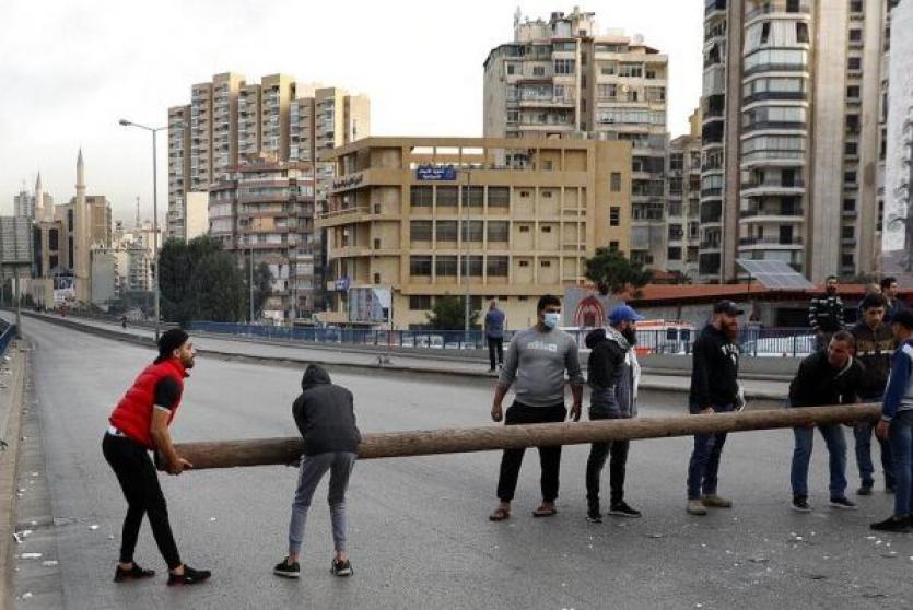 احتجاجات في لبنان -أرشيف-