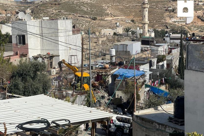 هدم منزل في بلدة جبل المكبر جنوب مدينة القدس