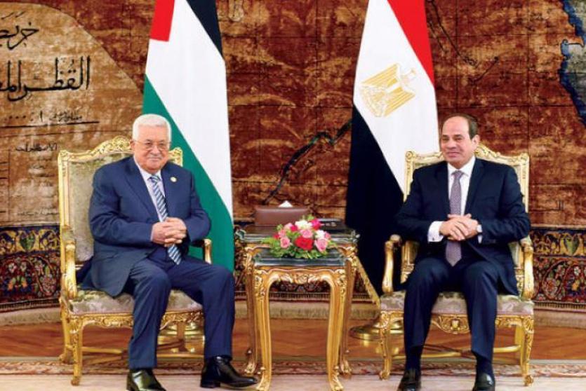 الرئيس عباس والسيسي