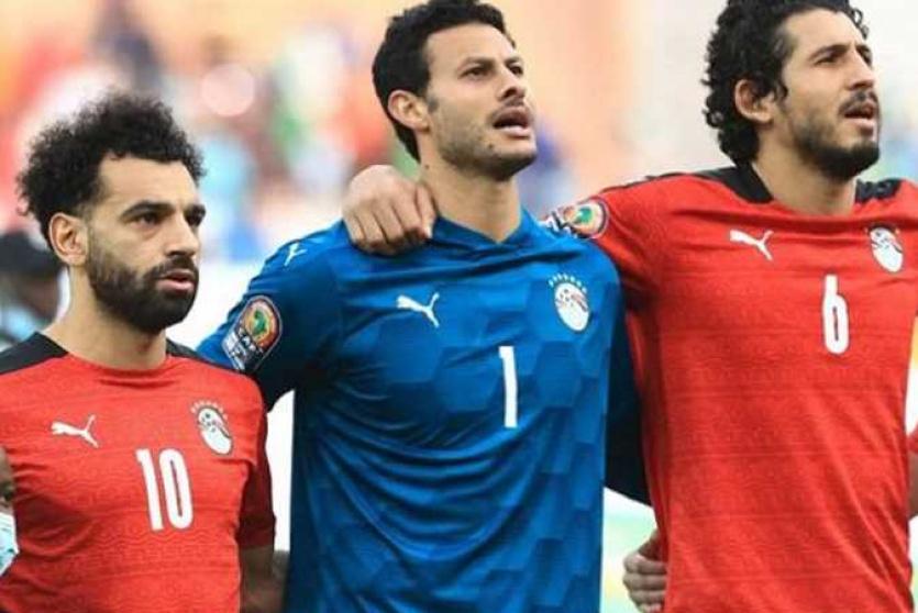 لاعبو منتخب مصر