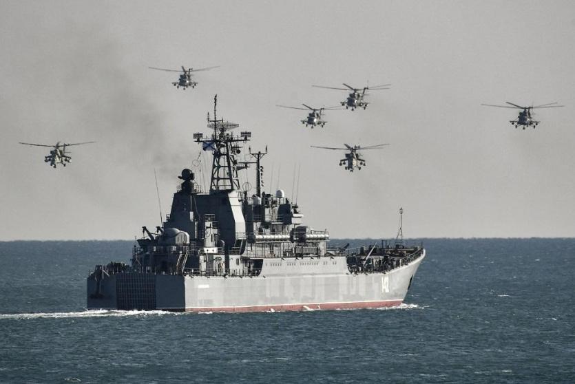 تدريبات روسية في البحر الأسود