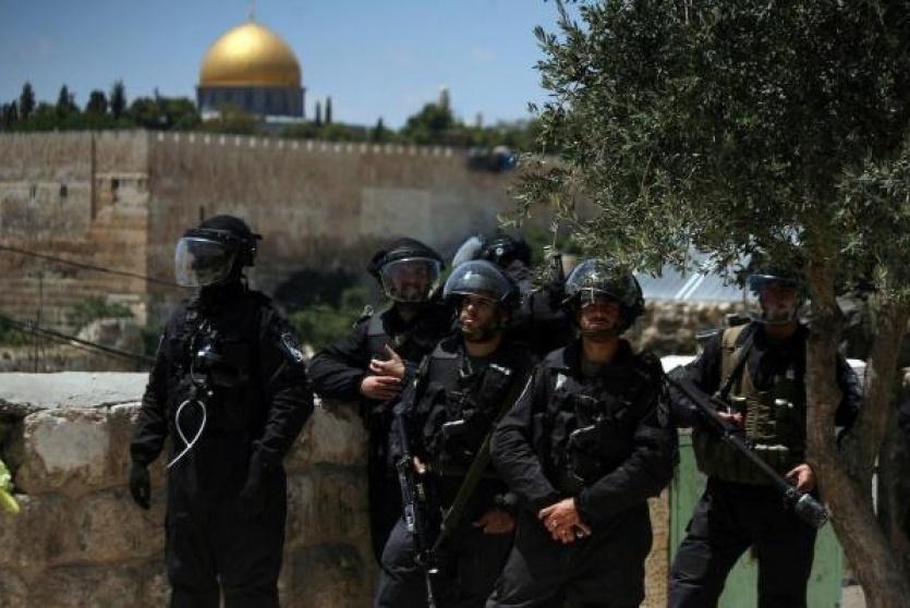 شرطة الاحتلال في القدس - ارشيف 