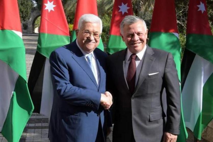 الرئيس عباس والعاهل الأردني