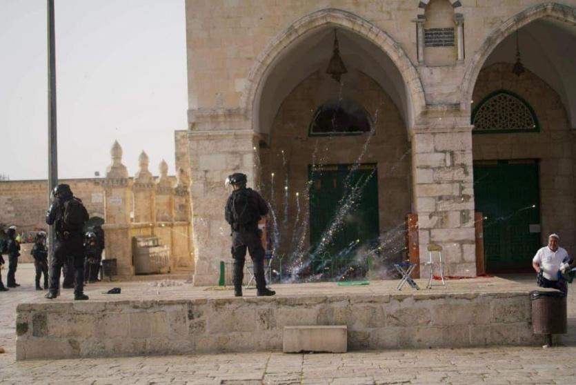 اقتحام الاحتلال للمسجد الاقصى