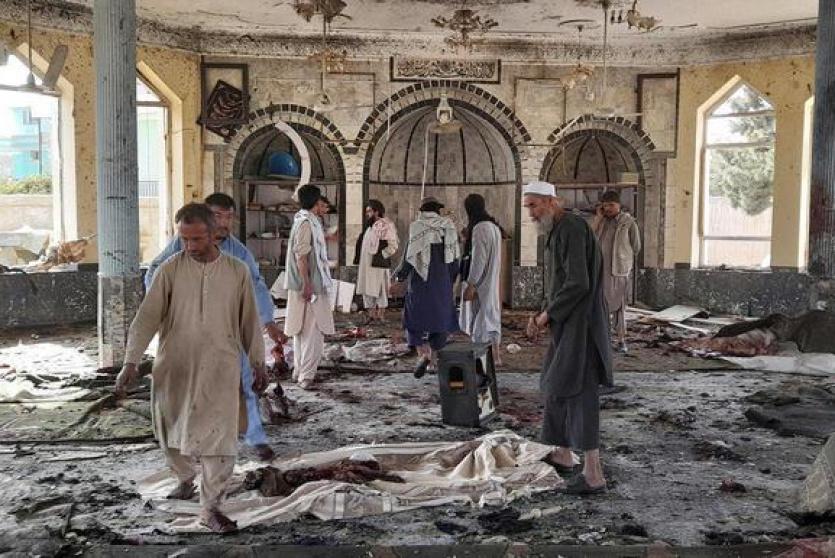 انفجار باحد المساجد في أفغانستان (أرشيف)