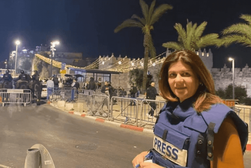 الصحفية شيرين ابو عاقلة
