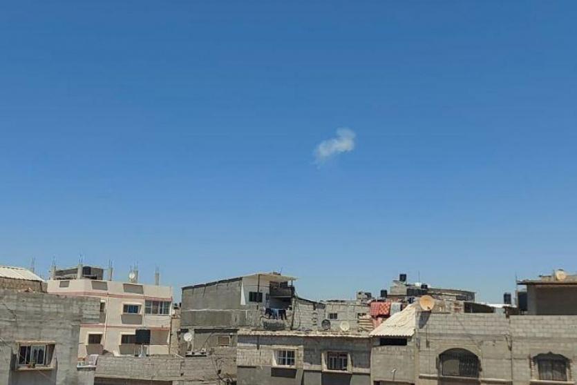 انفجار في سماء غزة 
