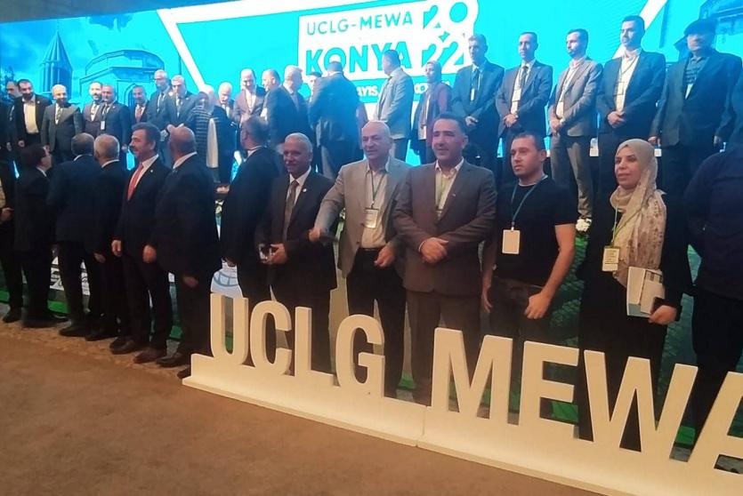 انتخاب رئيس بلدية سلفيت عضوا بالمكتب التنفيذي لمنظمة المدن المتحدة والهيئات المحلية "UCLG"