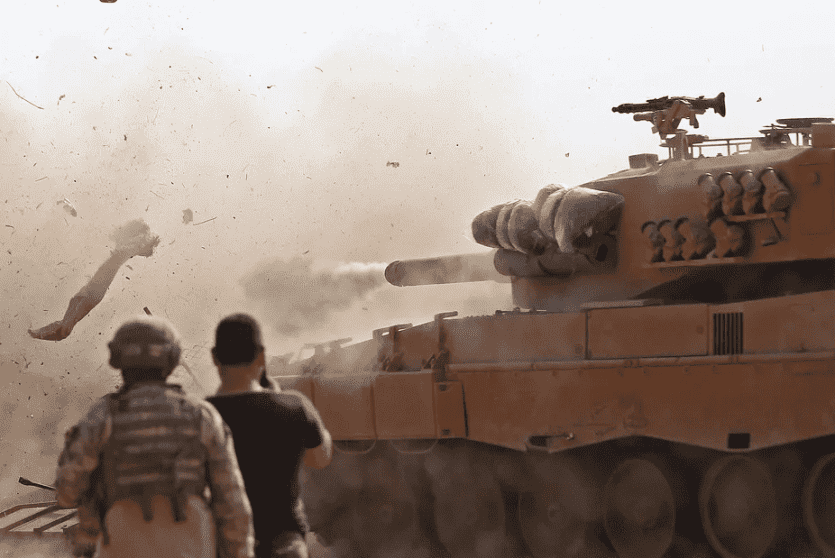 دبابة تركية شمالي سوريا - أرشيفية