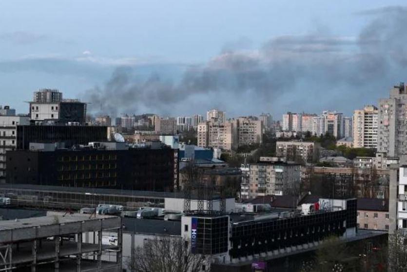 انفجارات عدة هزت العاصمة الأوكرانية كييف