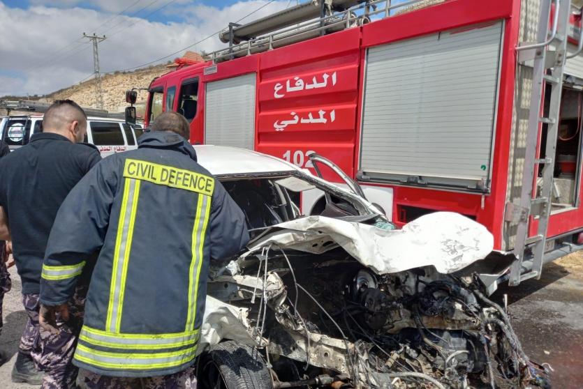 من مكان الحادث 