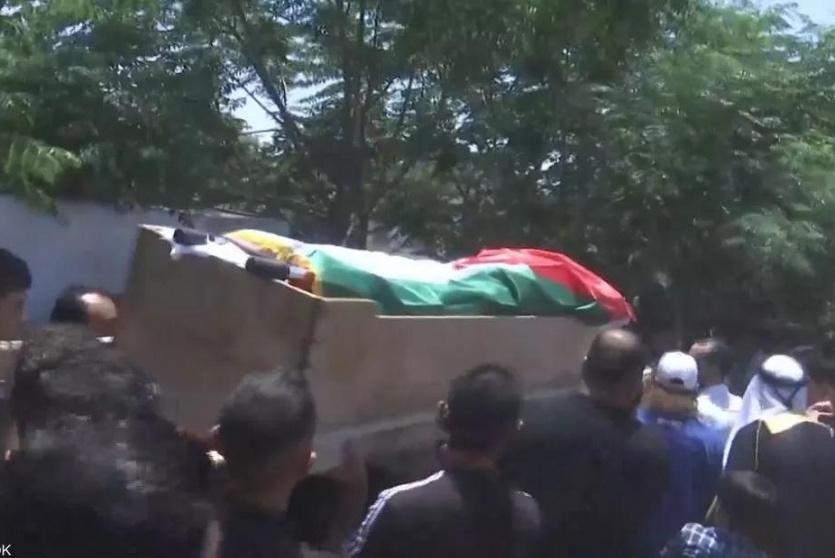 تشييع جثمان الطالبة الأردنية إيمان إرشيد 