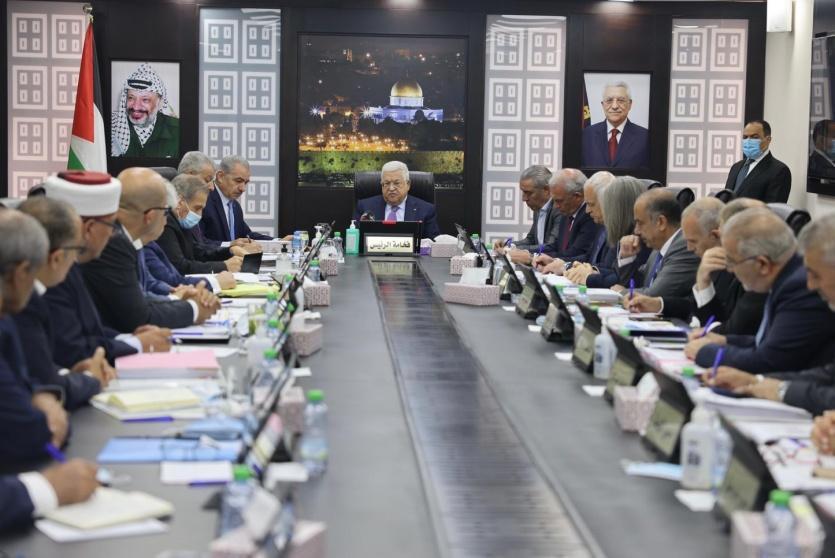 الرئيس محمود عباس يترأس الجلسة الأسبوعية لمجلس الوزراء