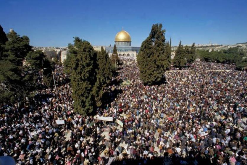 صلاة العيد في فلسطين 2022 