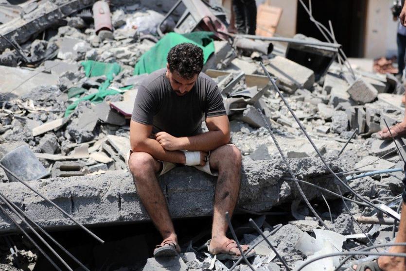 الاحتلال يدمر منازل المدنيين في غزة - تصوير: مجدي فتحي