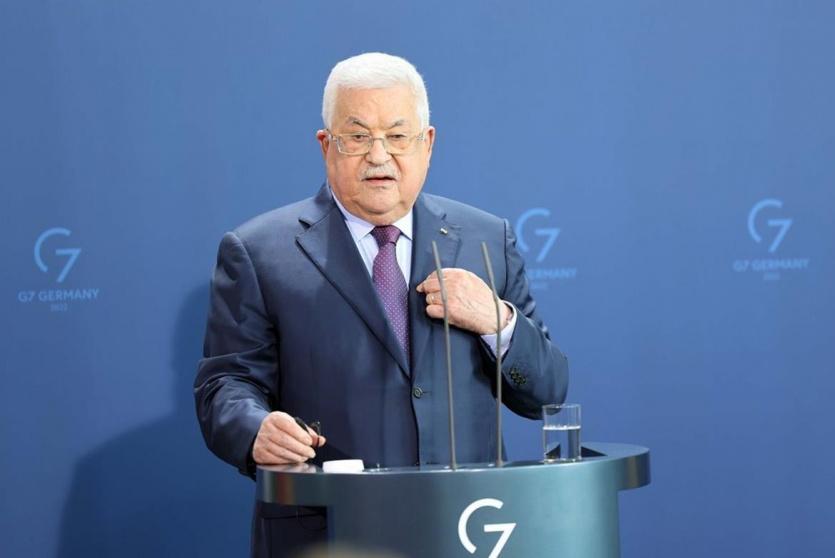 الرئيس محمود عباس في برلين
