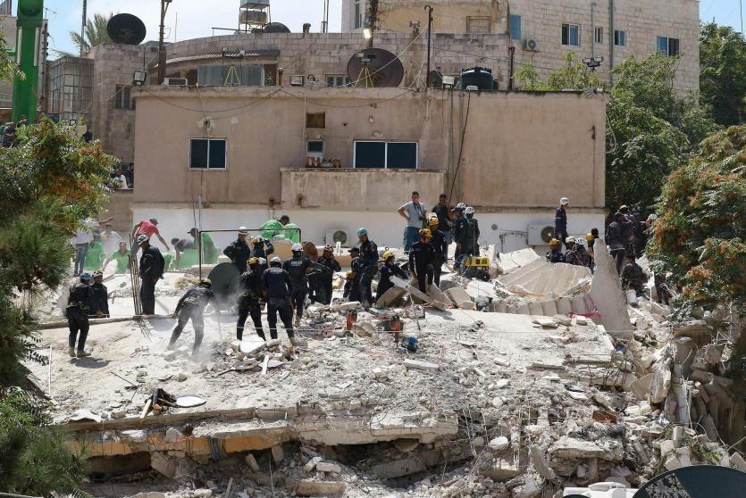 انهيار مبنى في عمان إدى لوفاة 14 شخصا