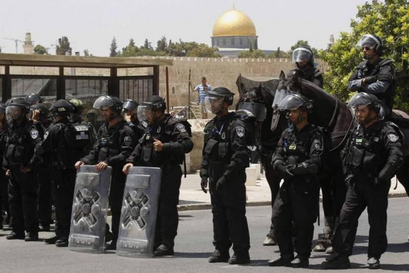 قوات الاحتلال في القدس - ارشيف 