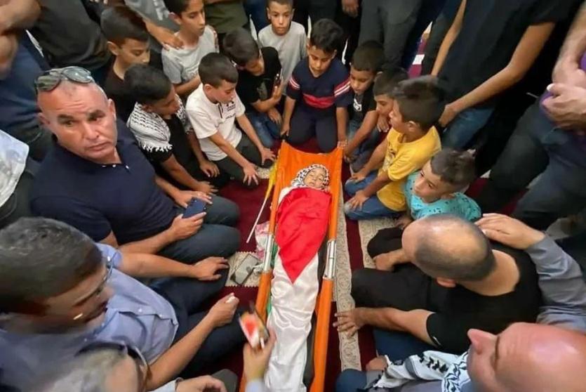 جانب من تشييع جثمان الطفل ريان سليمان في بيت لحم