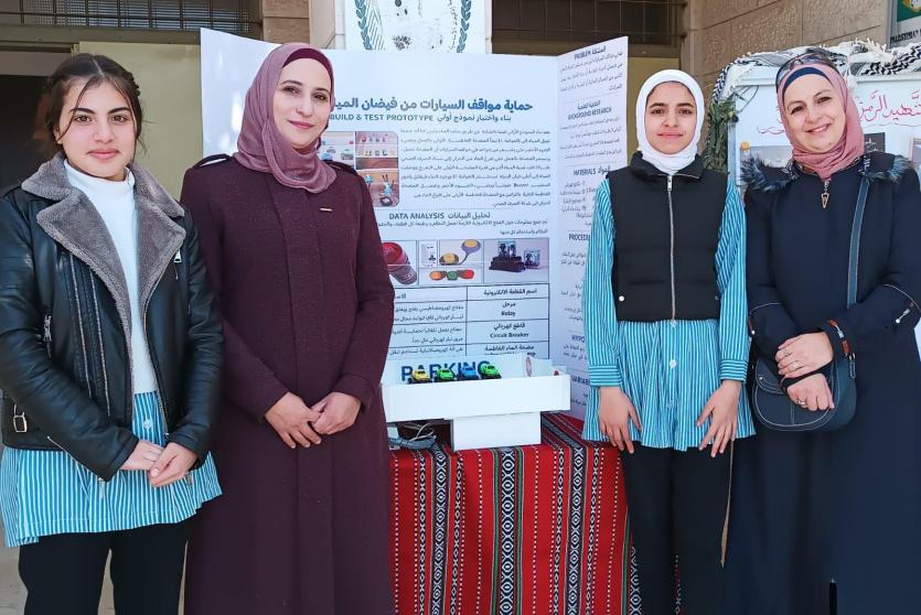 فوز مدارس فلسطين بالمركز الثاني في مسابقة الشيخة فادية السعد الصباح للمشاريع والأبحاث التطبيقية عن دورة العام 2021