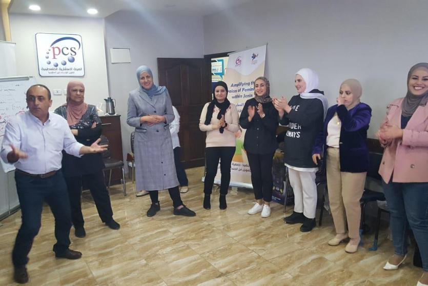 جانب من التدريب