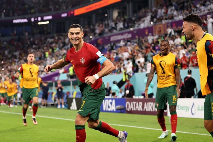 من مباراة البرتغال وغانا