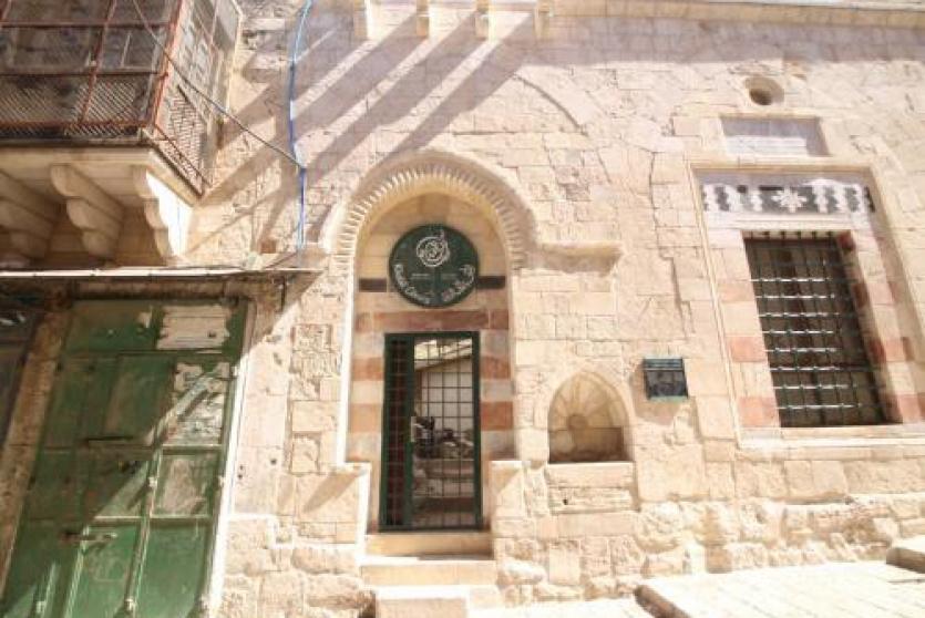 مبنى أثري في البلدة القديمة بمدينة القدس