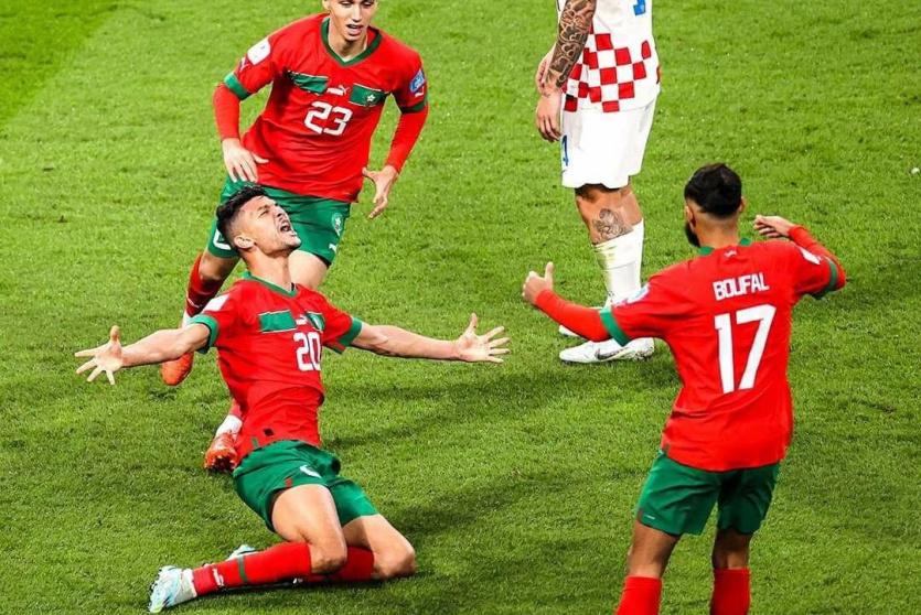 مباراة المغرب وكرواتيا 
