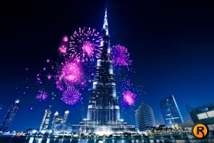 احتفالات راس السنة برج خليفة 2023