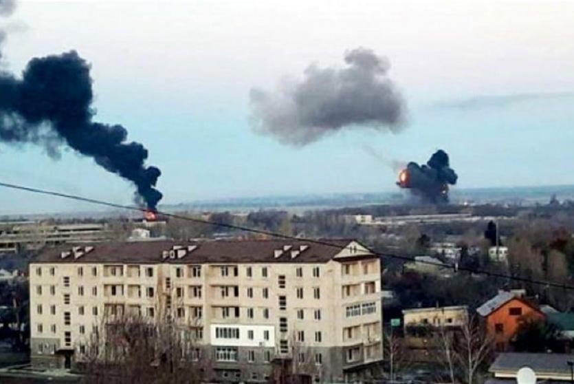 قصف روسي على مدن ومراكز أوكرانية