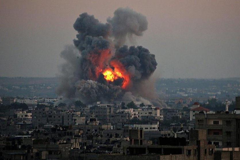 قصف اسرائيلي على غزة - ارشيف
