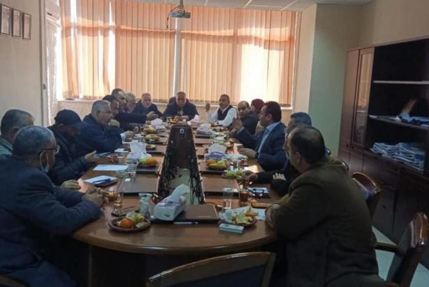 اجتماع مجلس النقابات المهنية المجتمعة