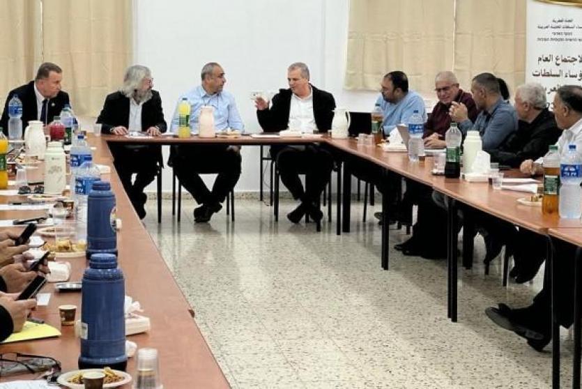 اجتماع اللجنة القُطرية في مدينة الناصرة، الشهر الماضي