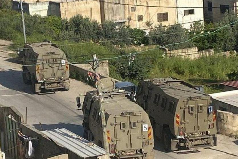 قوات الاحتلال الإسرائيلي تقتحم مدينة نابلس - أرشيف