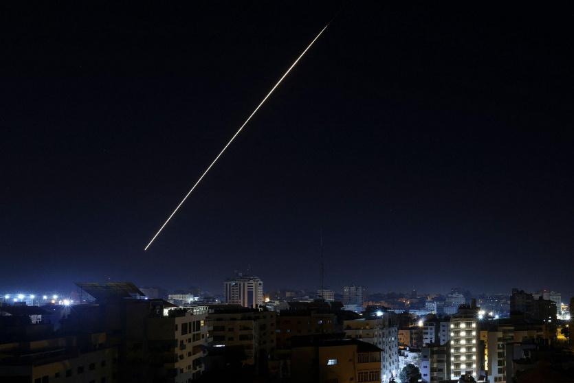 إطلاق صاروخ من غزة