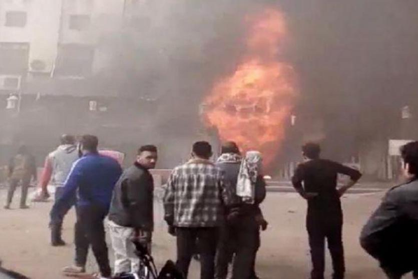  حريق بمستشفى في القاهرة