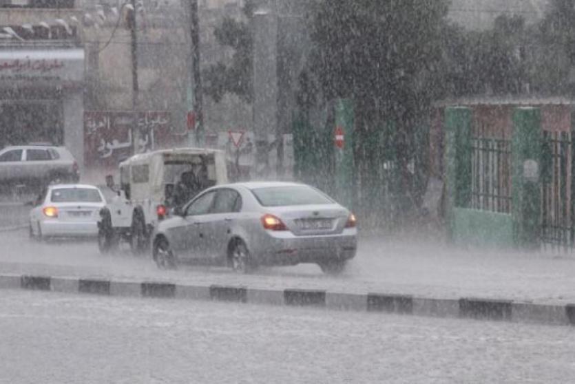 أمطار في فلسطين خلال الموسم المطري