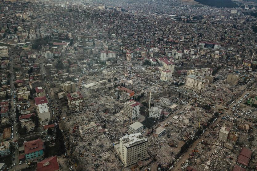 آثار الزلزال المدمر الذي ضرب جنوب تركيا