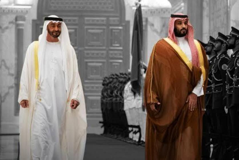 الملك السعودي ورئيس دولة الإمارات العربية