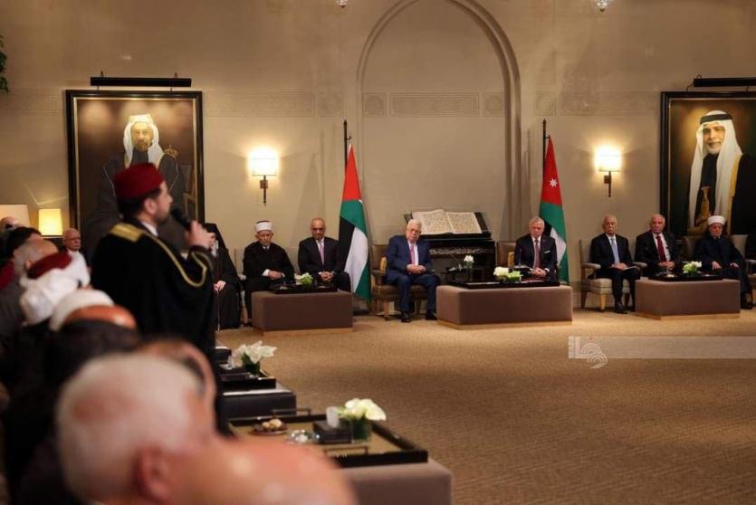 الرئيس عباس يلبي دعوة الملك عبد الله الثاني للإفطار