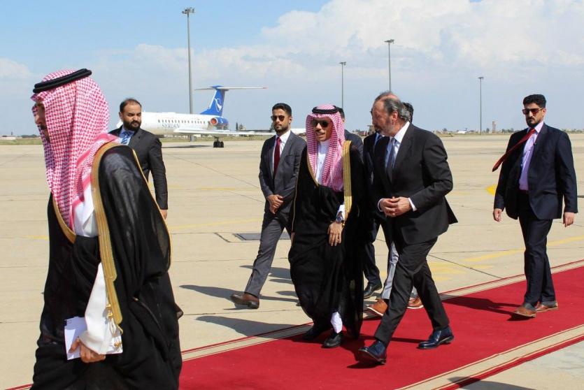 وزير الخارجية السعودي يصل سوريا