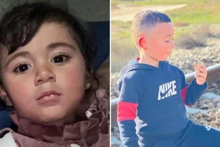 ضحيتا الحريق سلطان وحور أبو عنزة