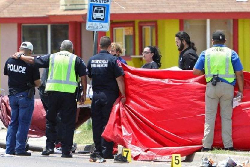  حادث دعس أمام مركز لاستقبال المهاجرين في تكساس