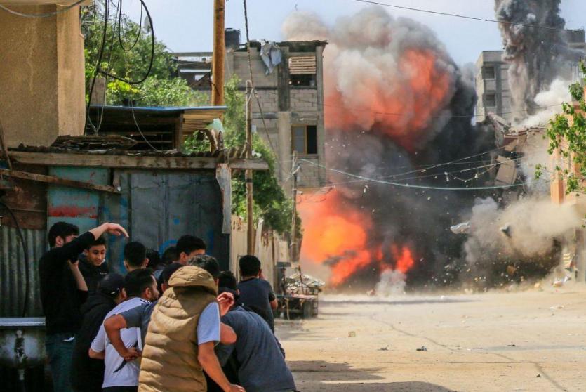 العدوان على غزة يستمر لليوم الخامس