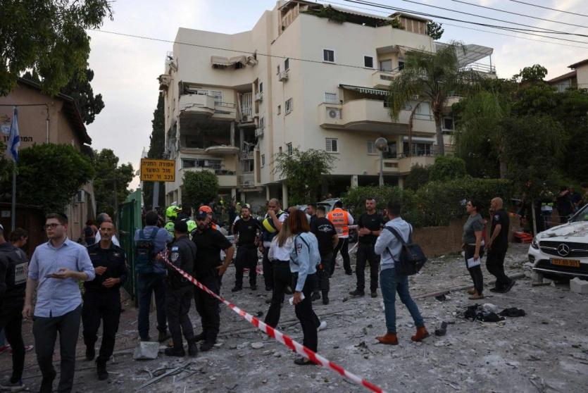 مقتل إسرائيلية ودمار واسع في تل أبيب