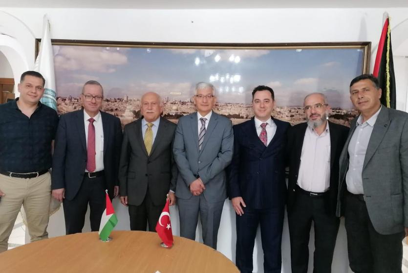 من اجتماع اتحاد جمعيات رجال الأعمال مع السفير التركي