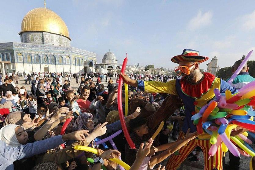 أجواء العيد في فلسطين
